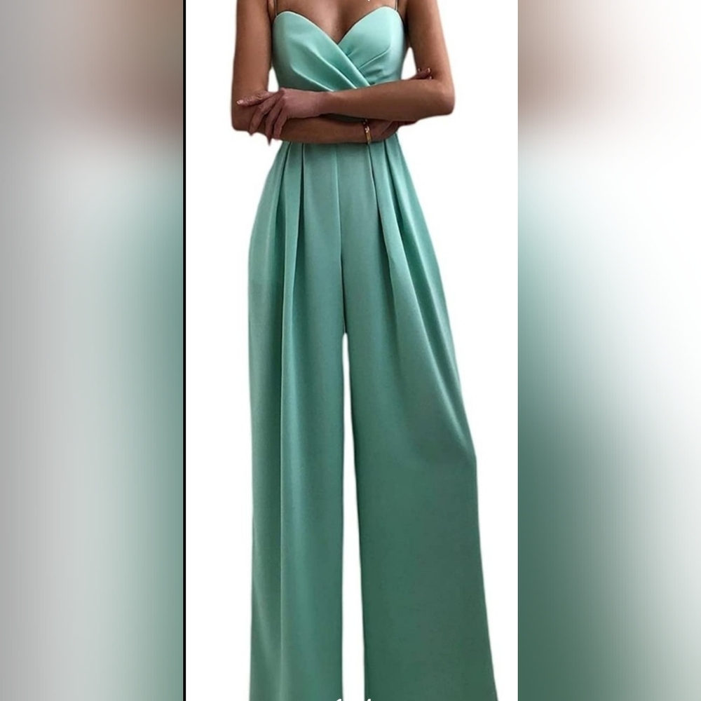 NEW NBCX Women's Seafoam Jumpsuit size M